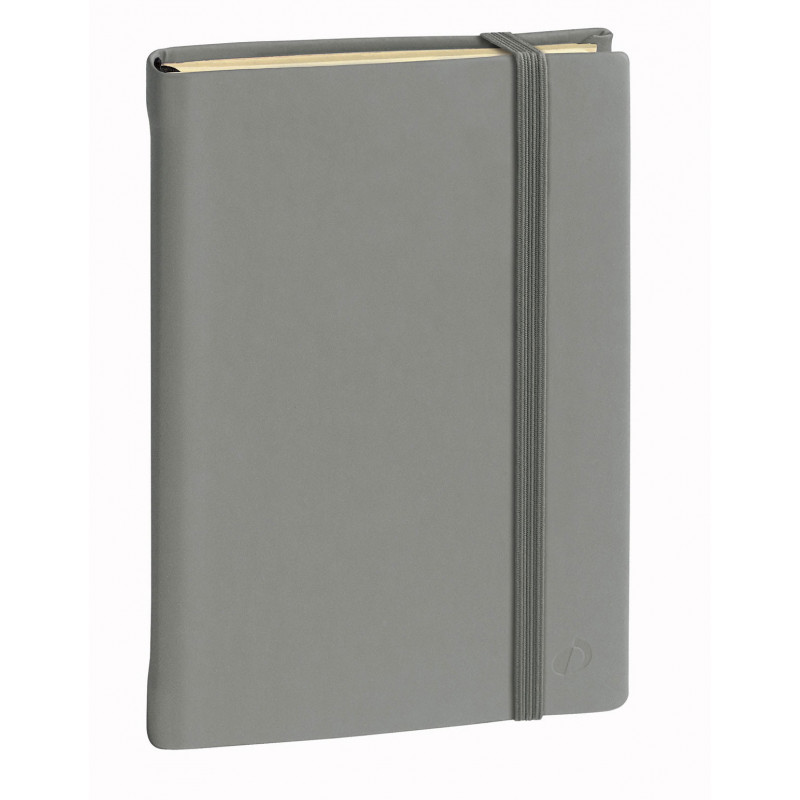 Agenda QUOVADIS MINISTRE Prestige 16x24cm Silk Gris 1 Semaine Sur 2