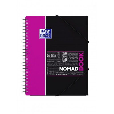 OXFORD Cahier Nomadbook - Polypropylène - Avec chemise intégrée