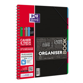 Oxford, Cahier, Spirale, A4, NoteBook, 160 pages, Ligné, 100104036