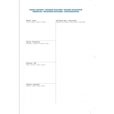 Agenda 2024 EXACOMPTA de poche TEMPOREL 16 Barbara - 160x85mm - 1 semaine  sur 2 pages (COLORIS ALEATOIRES)