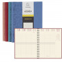 DESTOCKAGE-Agenda EXACOMPTA Eurotime 27S Cordoba spirale - 27x21cm - 1 semaine sur 2 pages (COULEURS ALEATOIRES)