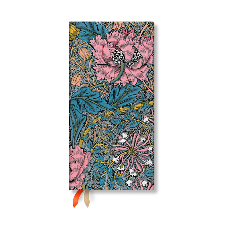 Agenda PAPERBLANKS William Morris - Slim - 90×180mm - 1 semaine sur 2 ...