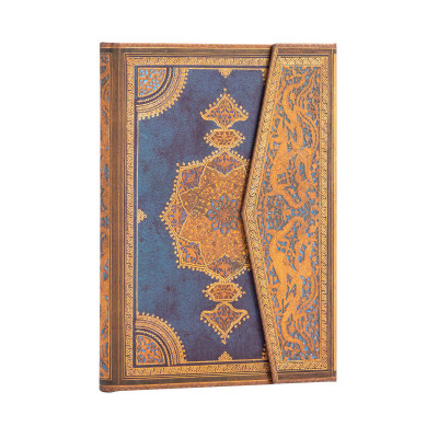 Carnet PAPERBLANKS ligné - Safavide Indigo - Midi 130×180mm